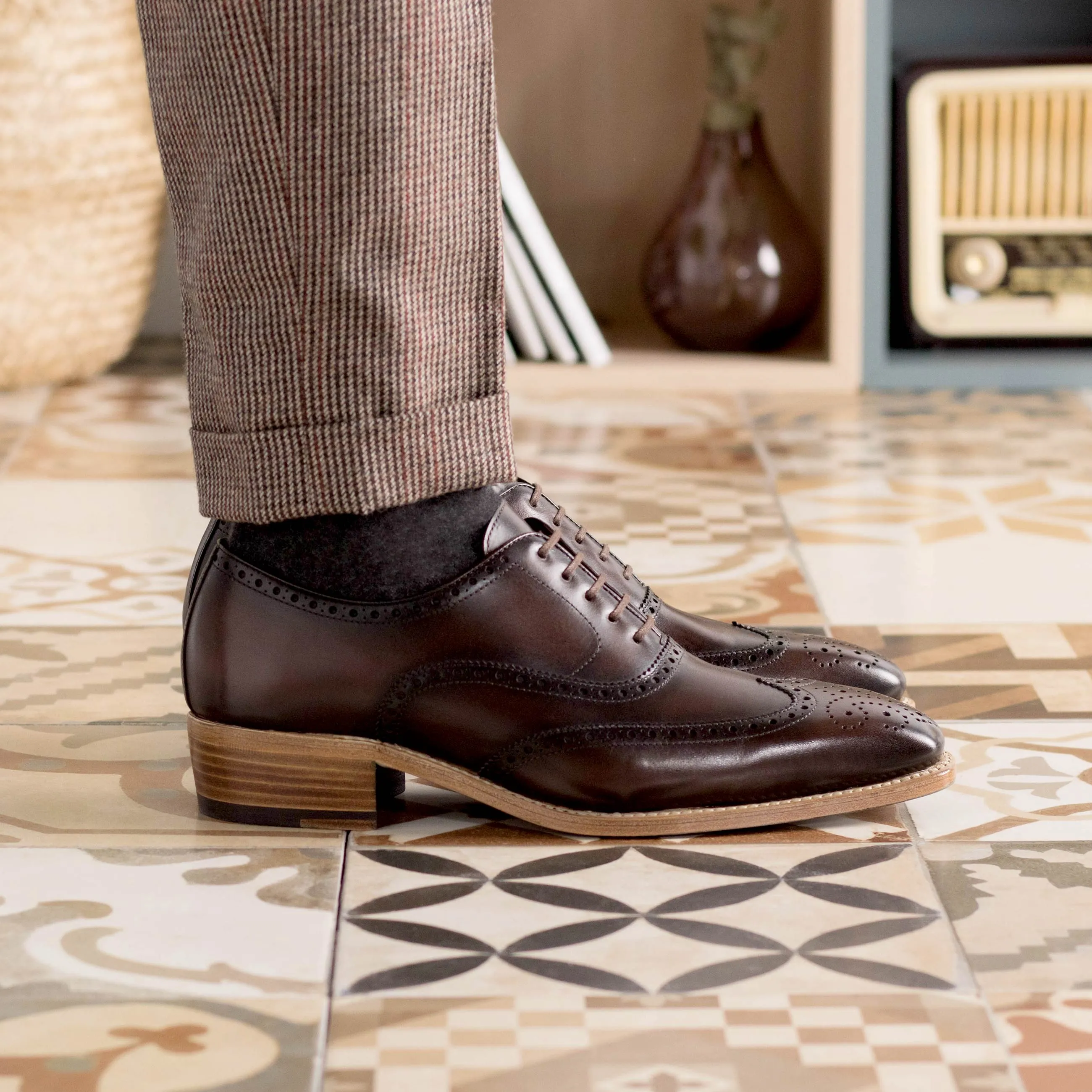 Juluis full brogue shoes