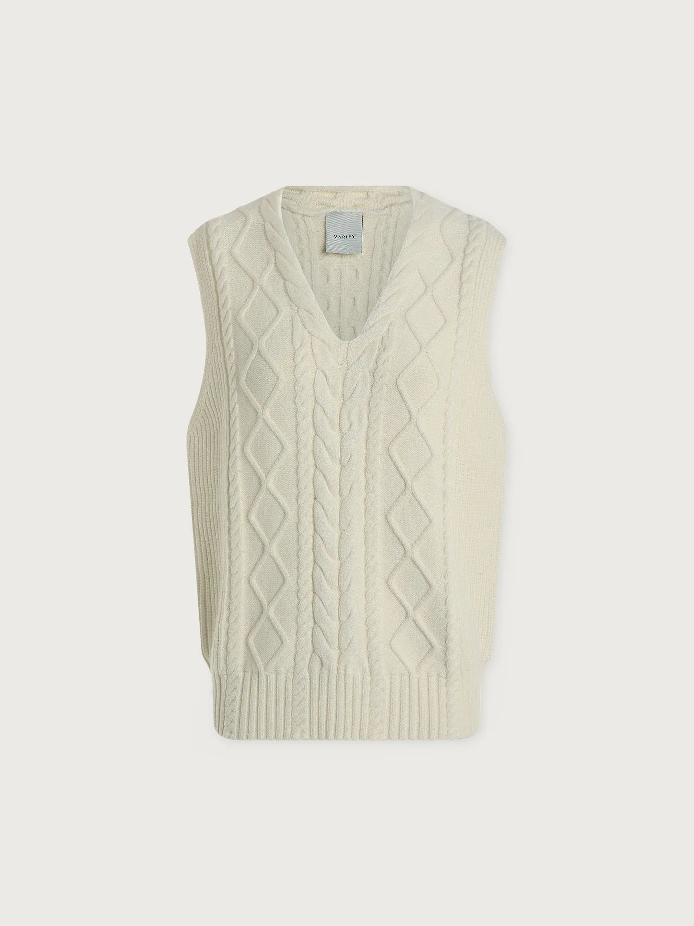 Kay Cable Knit Vest