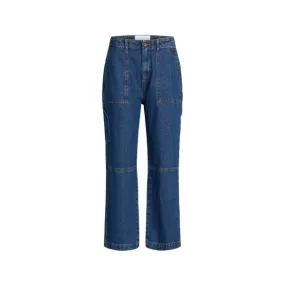 La Rouge Louise Denim Pants Washed Denim LR1201