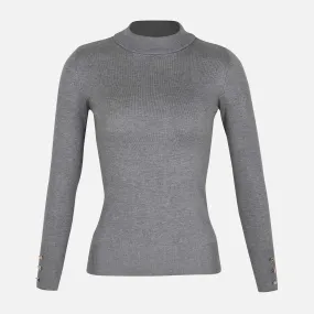 LADIES BASIC SWEATER ROLLNECK