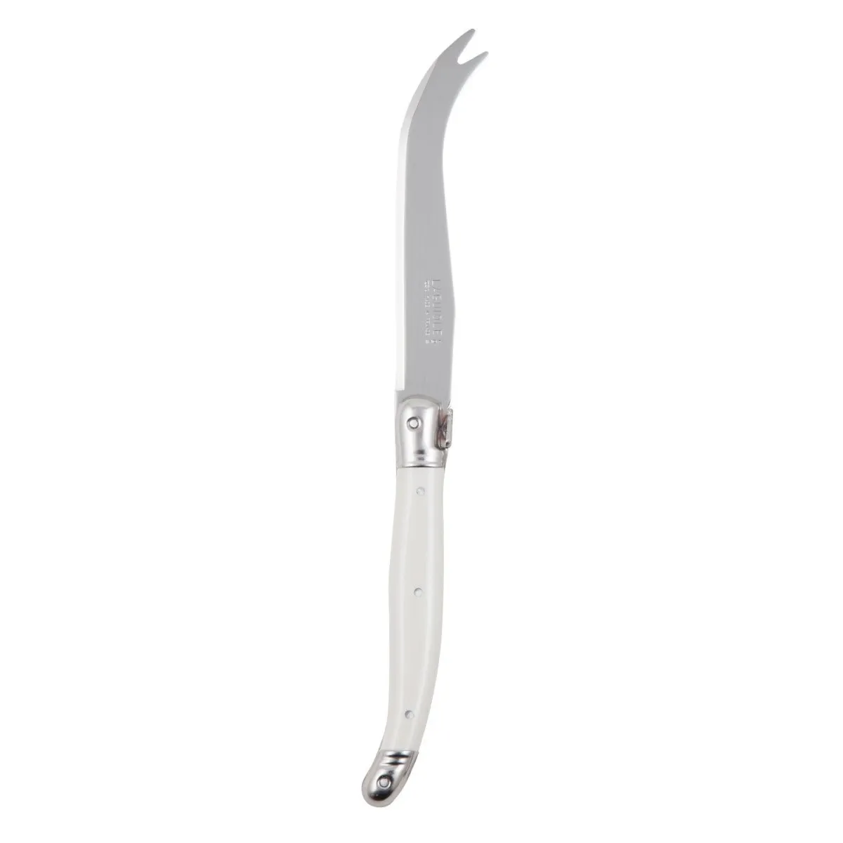 Laguiole Andre Verdier Debutant Cheese Knife White