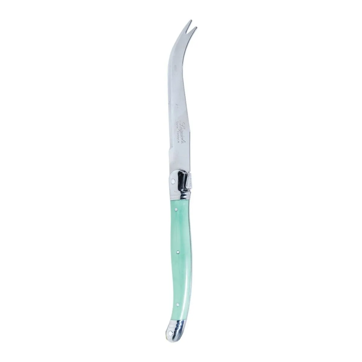 Laguiole Jean Dubost Deluxe Cheese Knife Green