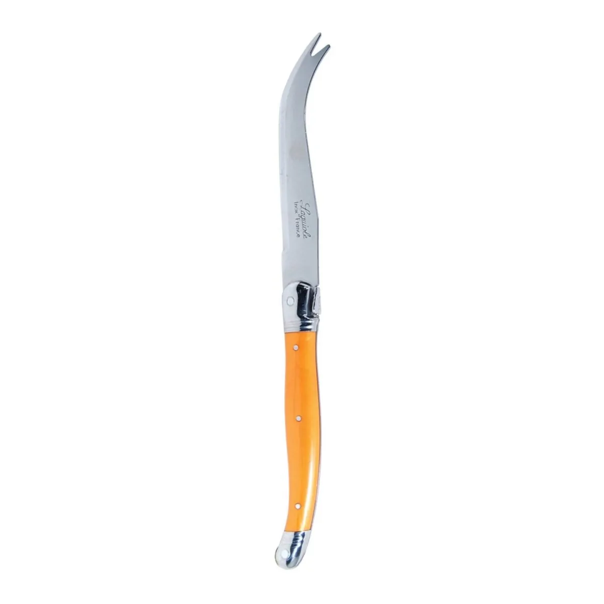 Laguiole Jean Dubost Deluxe Cheese Knife Orange