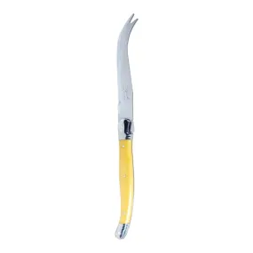 Laguiole Jean Dubost Deluxe Cheese Knife Yellow