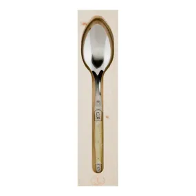 Laguiole Jean Dubost Deluxe Serving Spoon Light Horn