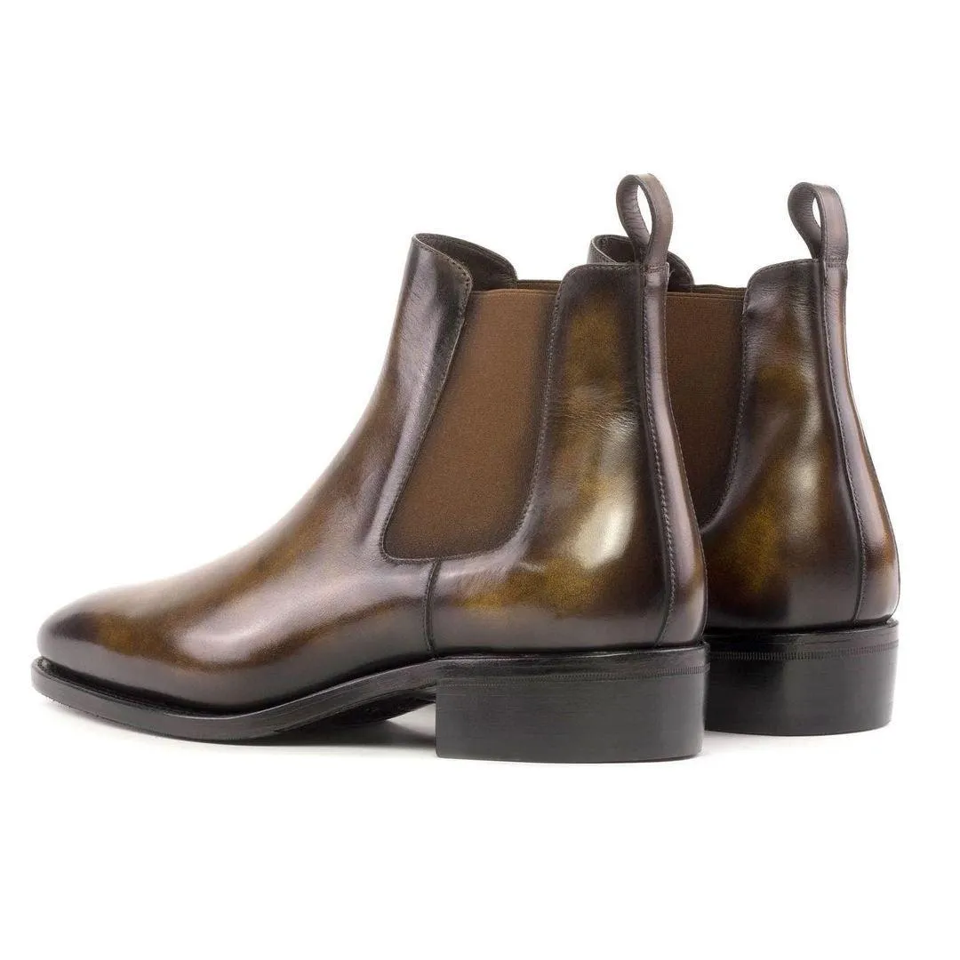 Lorenzo Patina Chelsea Boots
