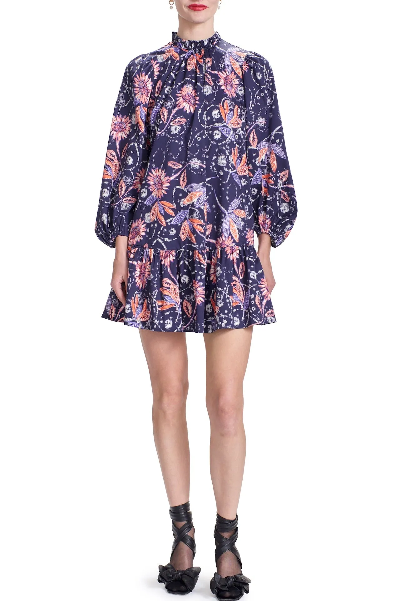 MAGNOLIA DRESS - Chalk Flower