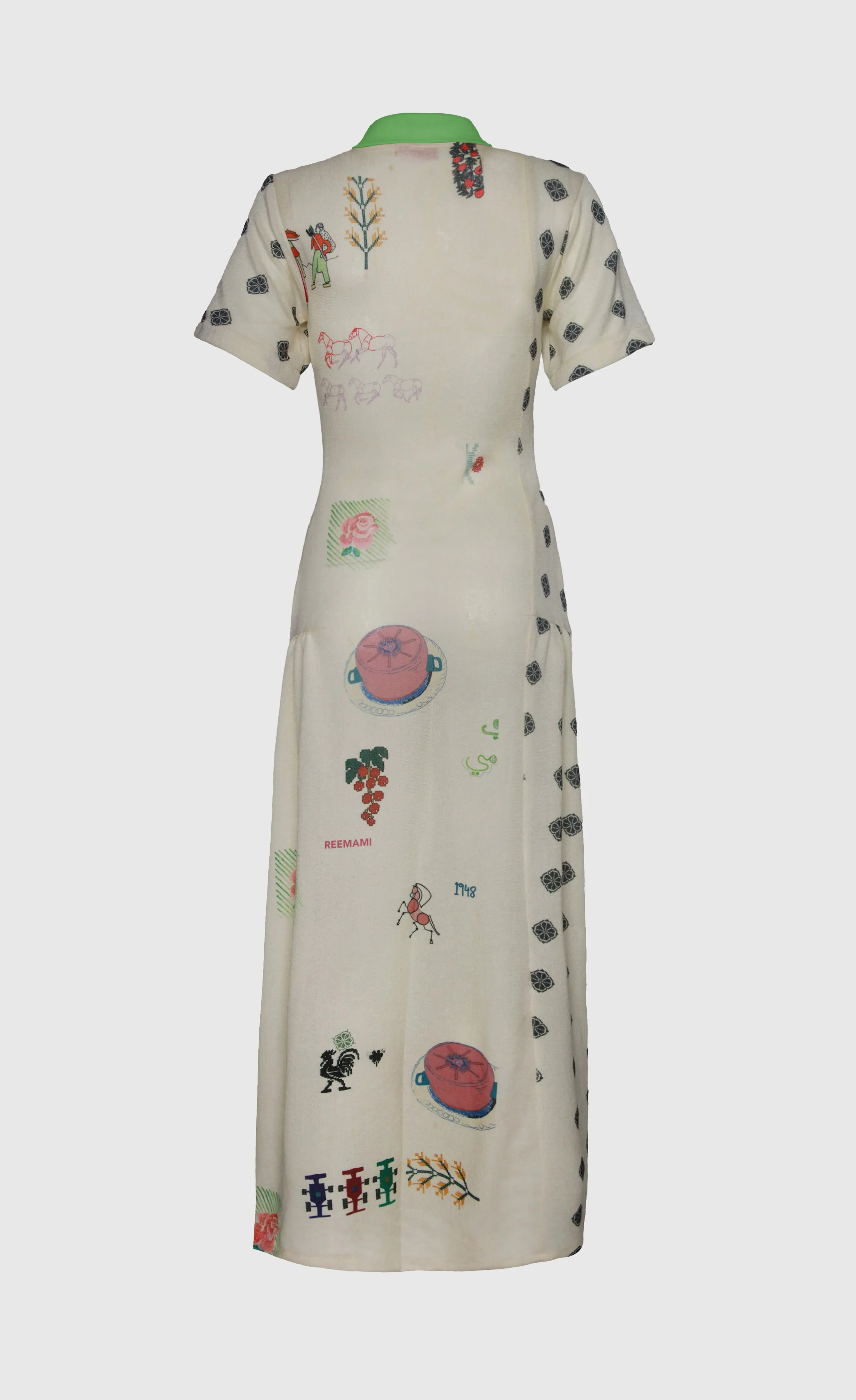 MAQLOUBA KNITTED DRESS