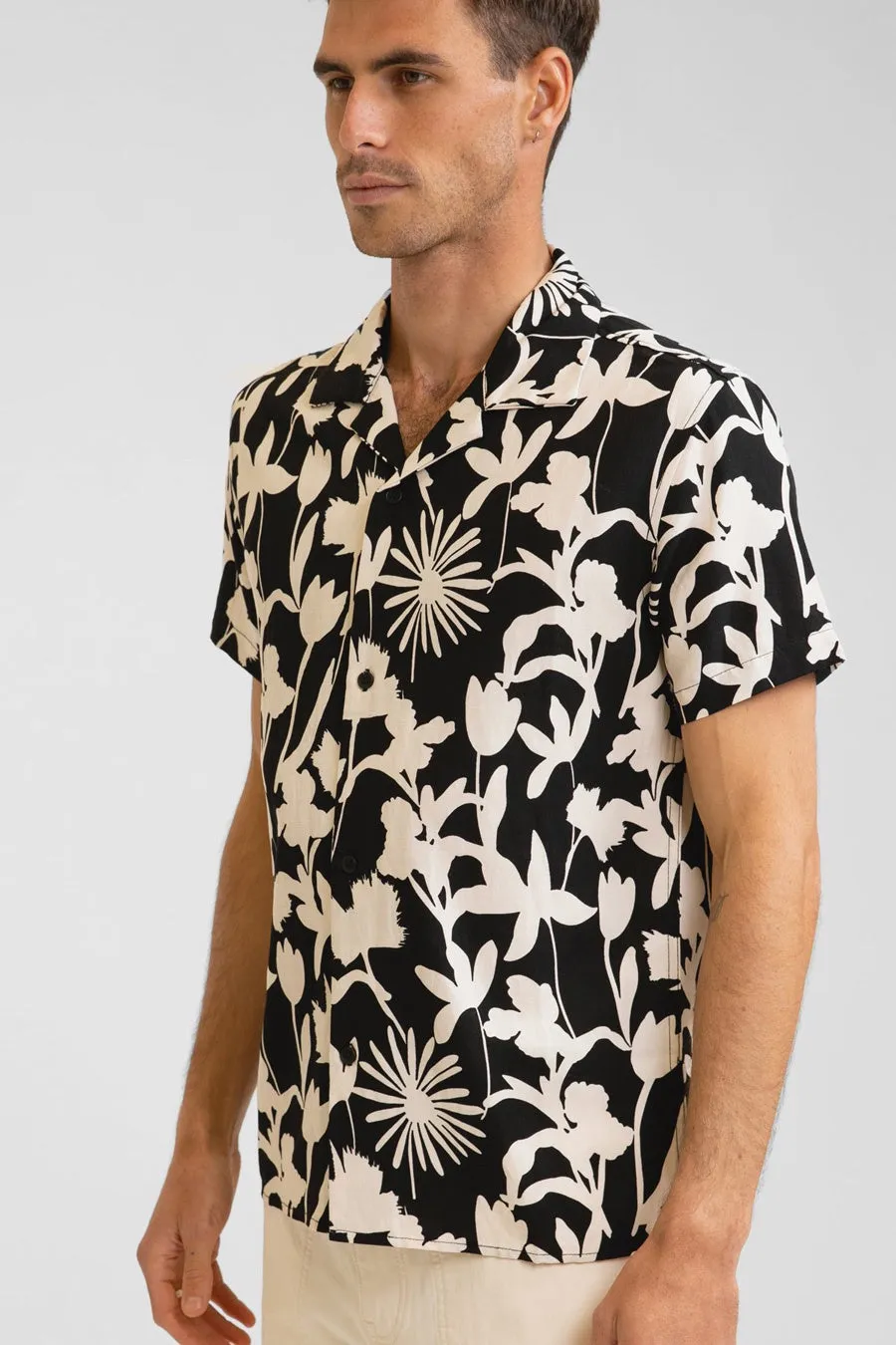 Melrose Linen Ss Shirt