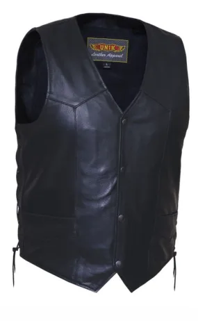 Mens PREMIUM Vest - Side Laces