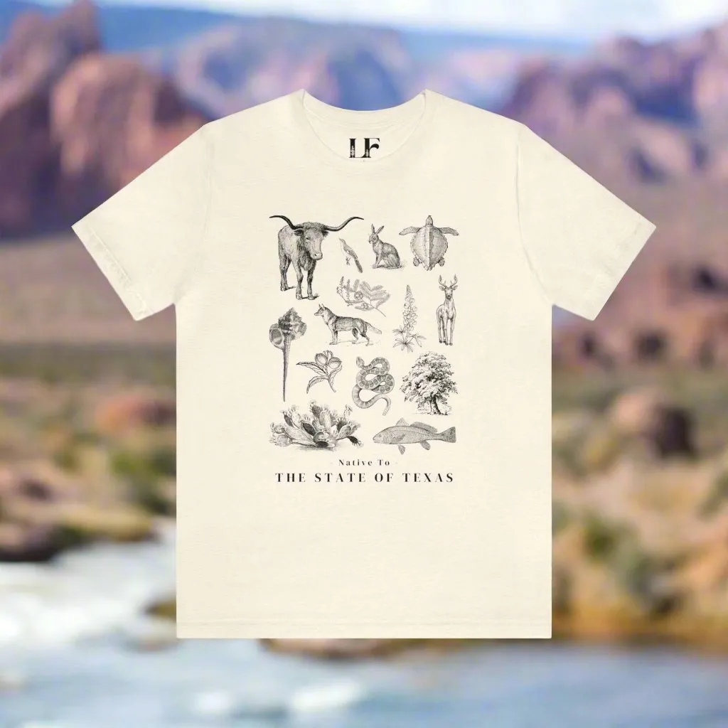 Native to Texas Ecology Shirt