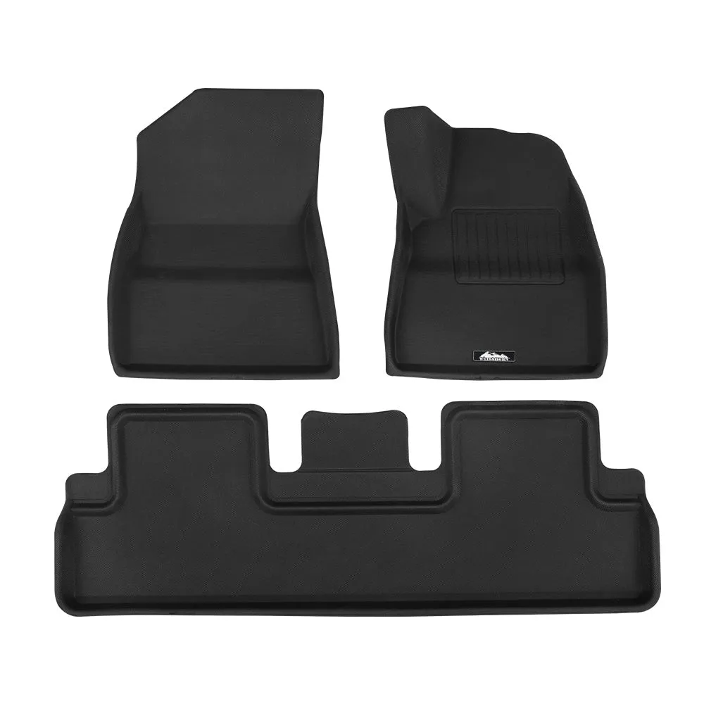 Non-Slip Custom Car Rubber Floor Mats for Tesla Model 3 - Weisshorn