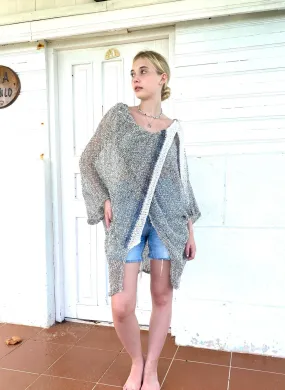 OLGA SARAS - TWISTY KNIT TOP
