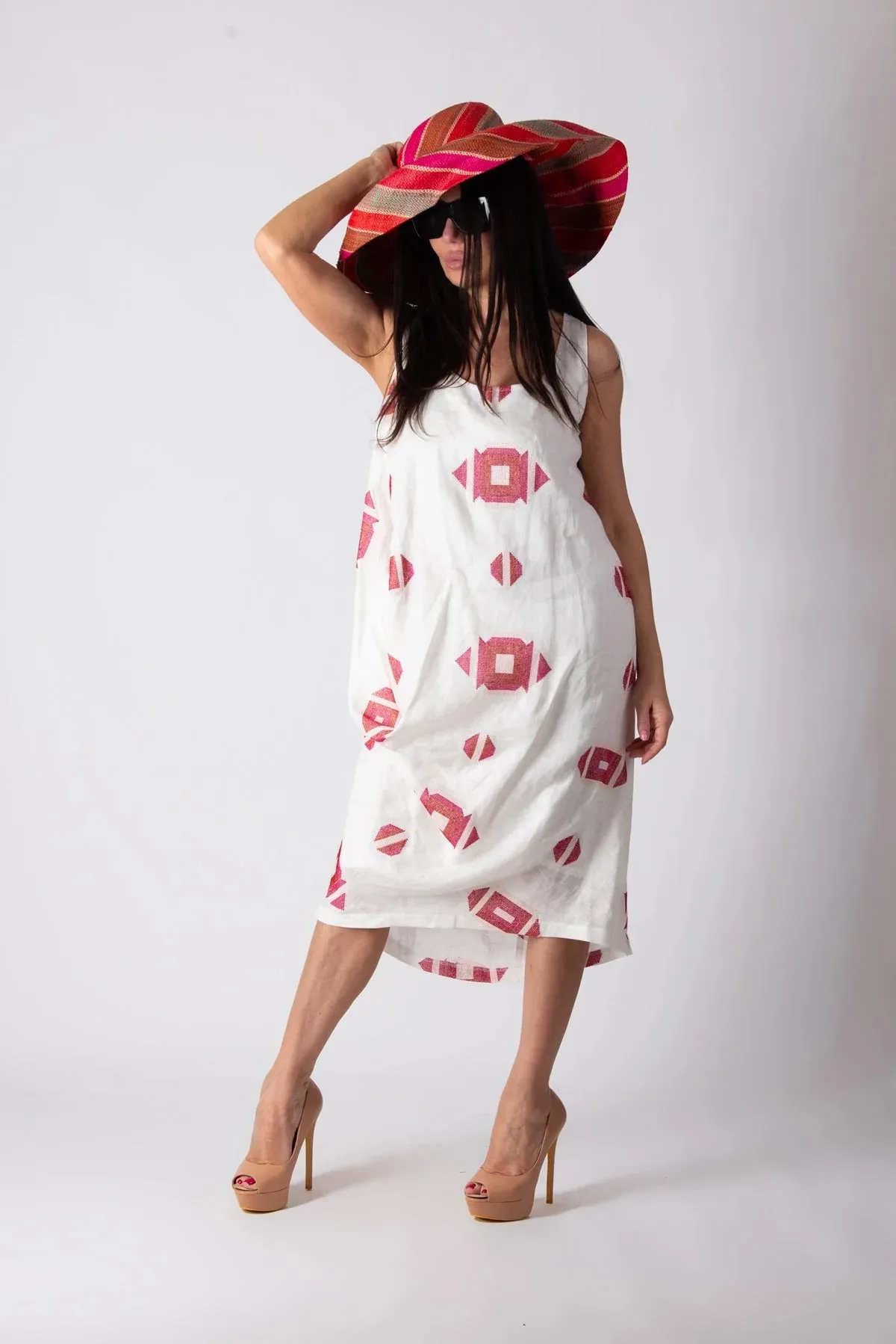 PARIS Loose Linen summer Dress