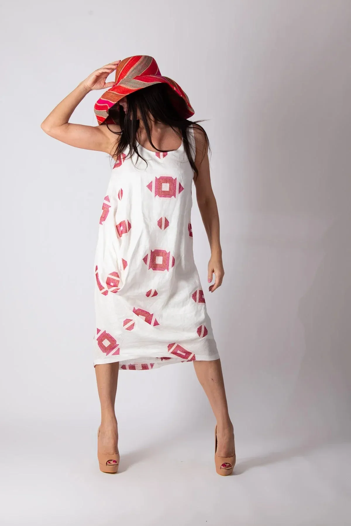 PARIS Loose Linen summer Dress
