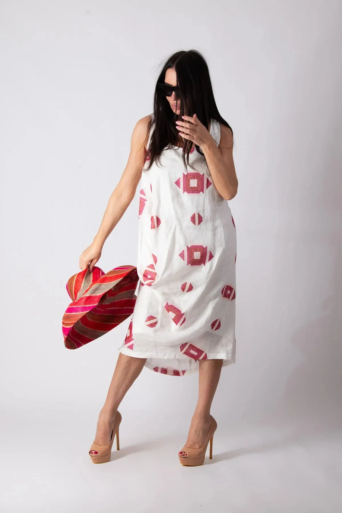 PARIS Loose Linen summer Dress