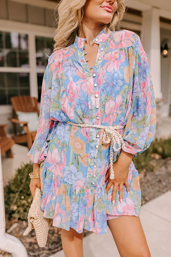 Petal Palette Floral Dress