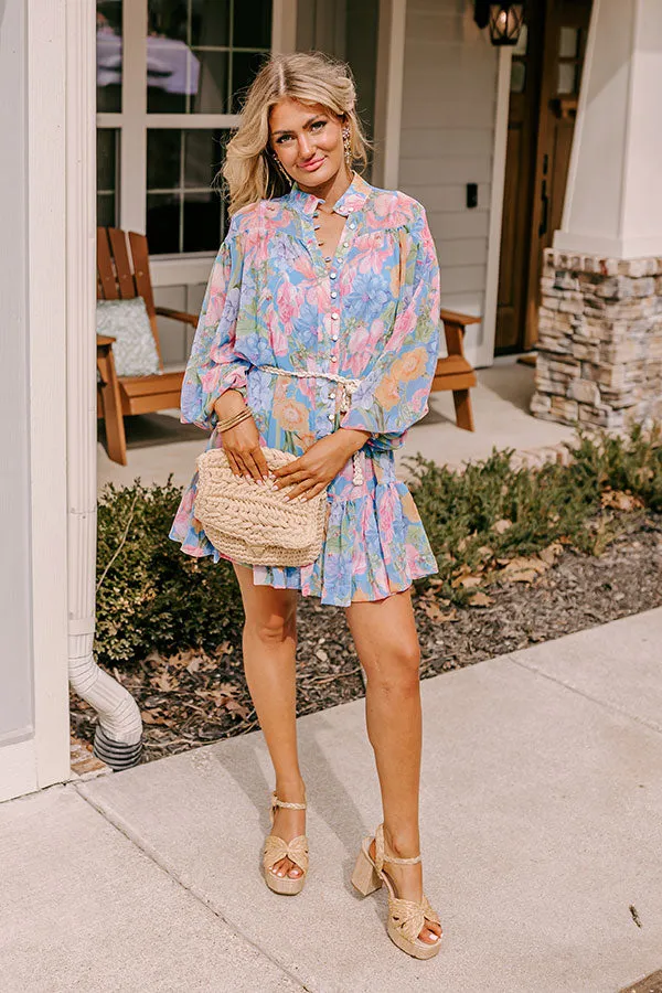 Petal Palette Floral Dress