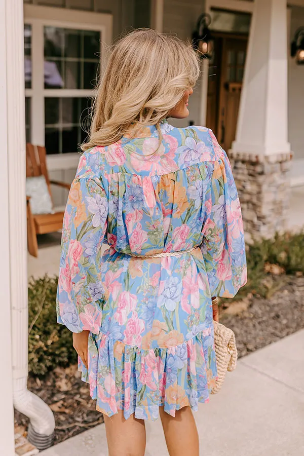 Petal Palette Floral Dress