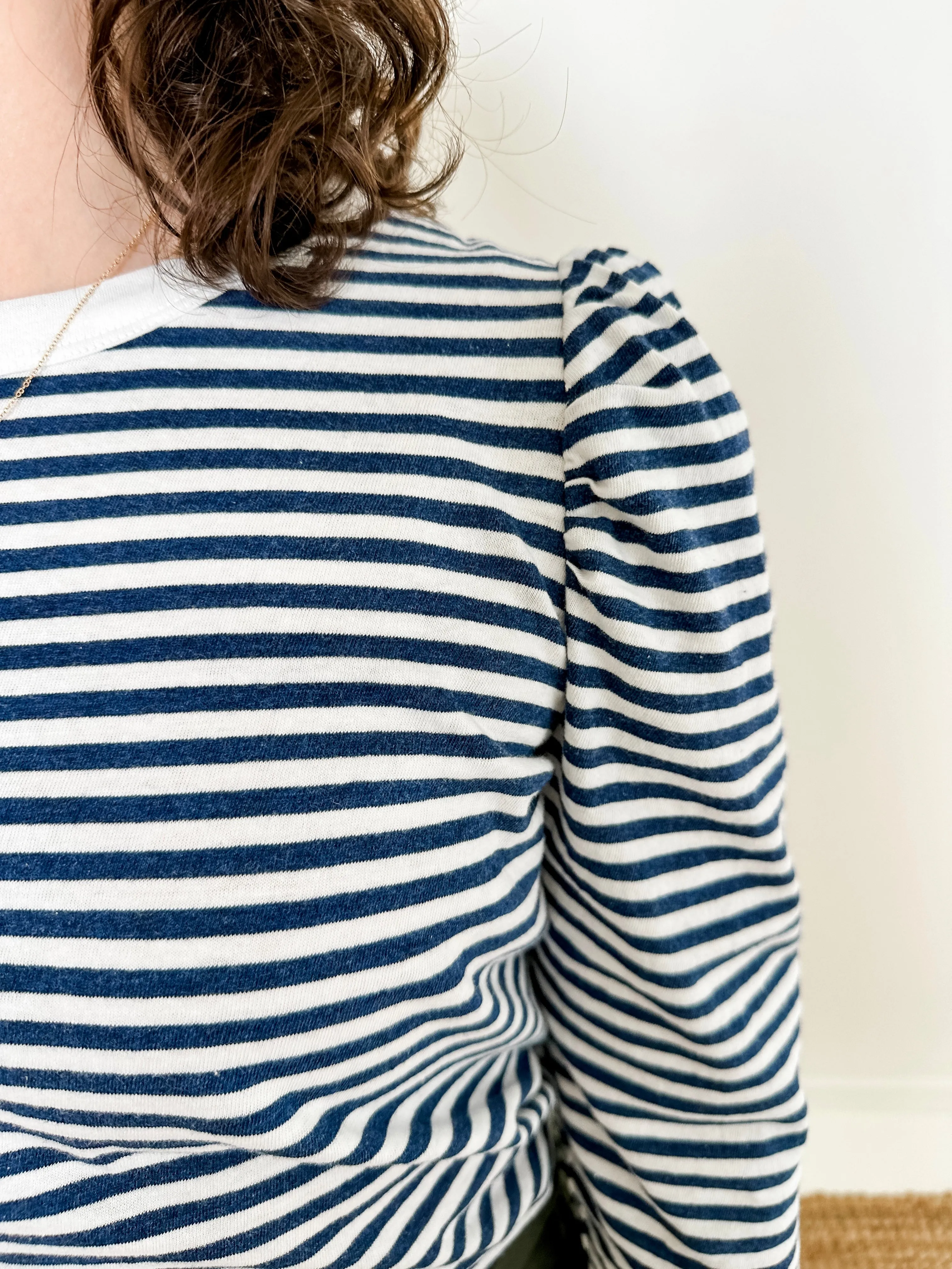 Puff Sleeve Knit Top