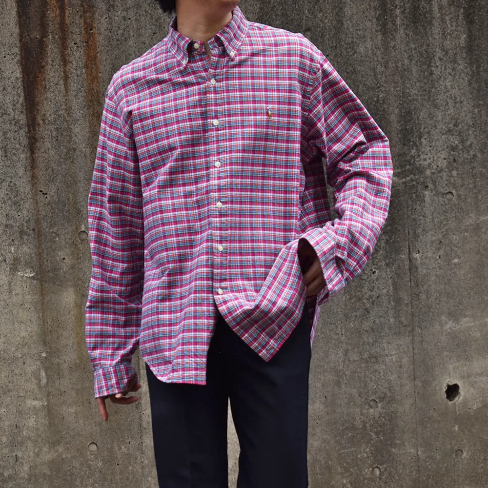 Ralph Lauren/ラルフ ローレン タータンチェック ボタンダウンシャツ　230608