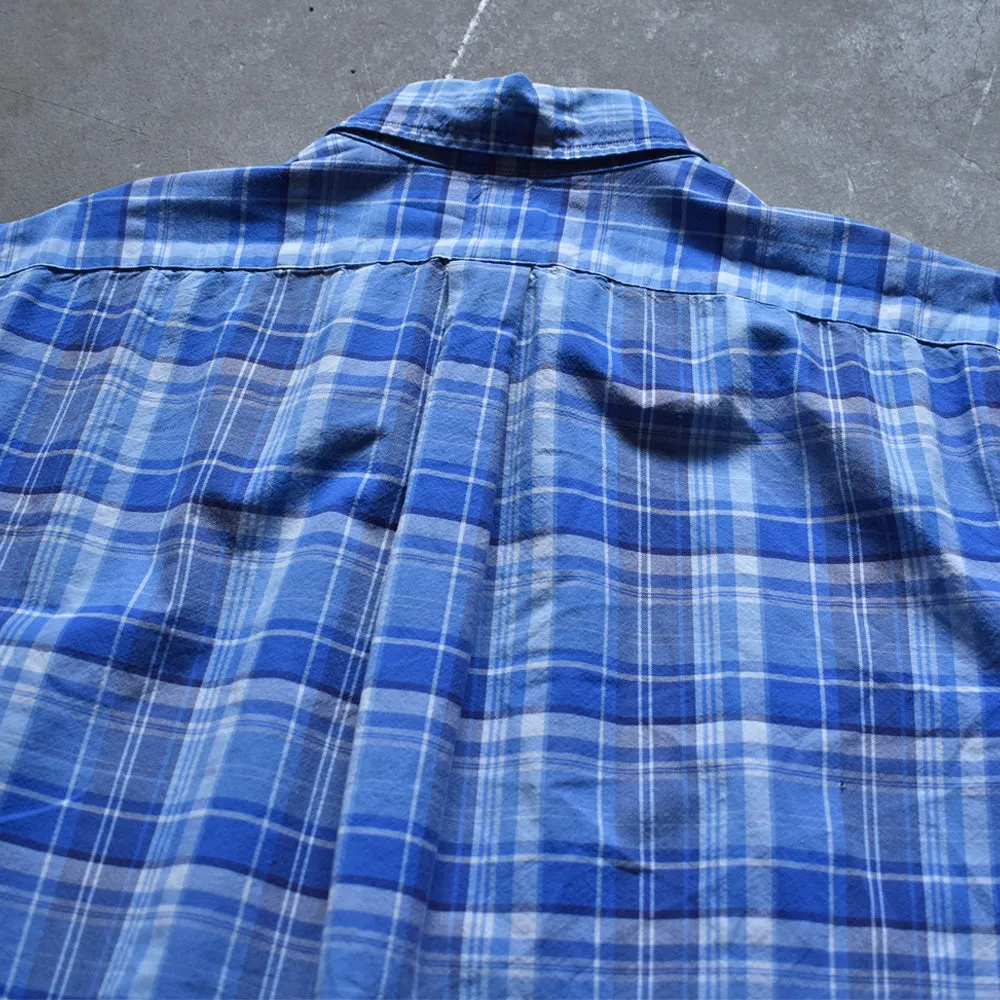 Ralph Lauren/ラルフローレン “SLIM FIT” チェック ボタンダウンシャツ　230505
