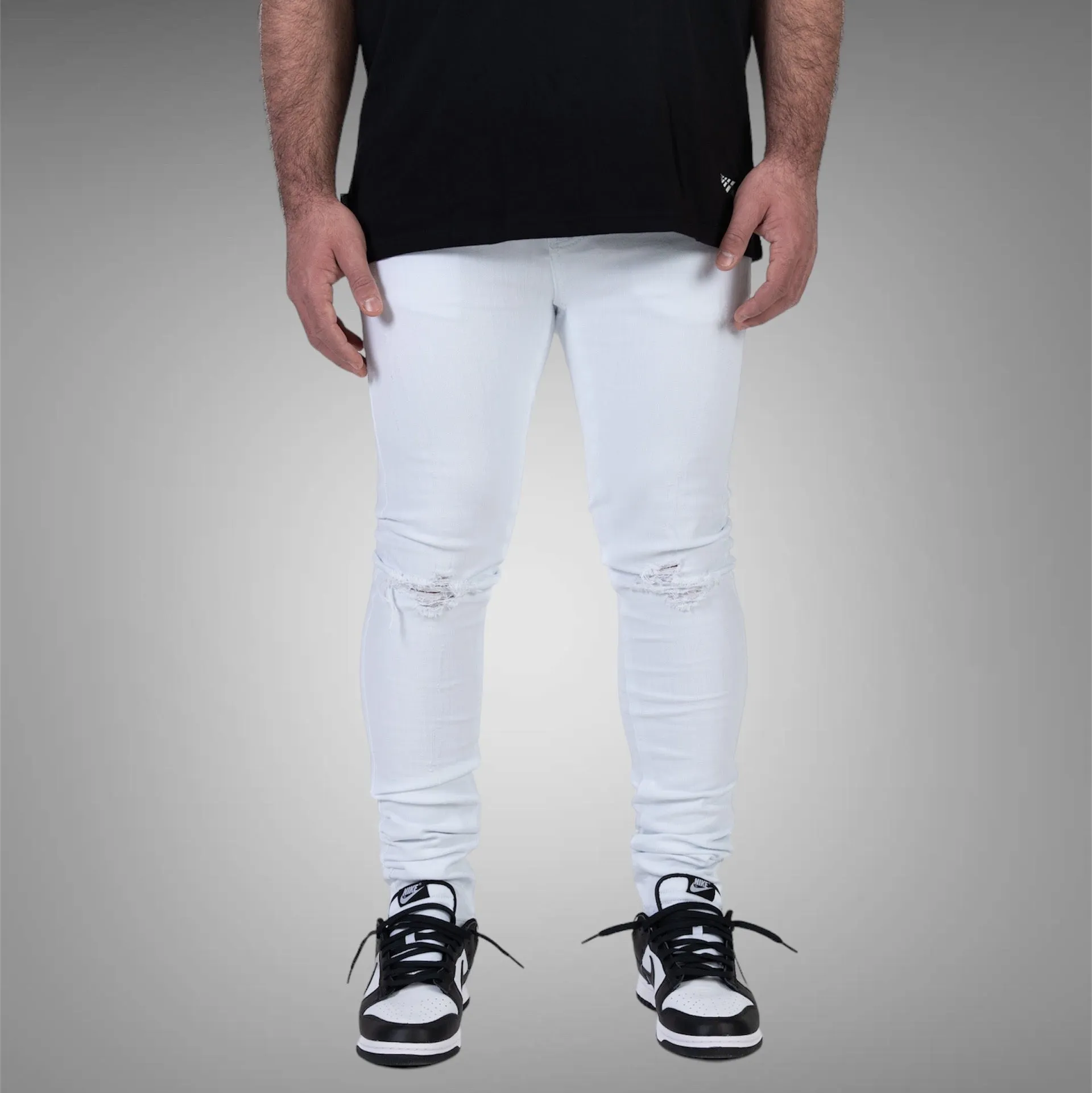 Relapse Jeans Kaleb skinny Denim White