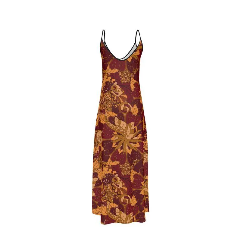 Renai Maxi Slip Strap Dress