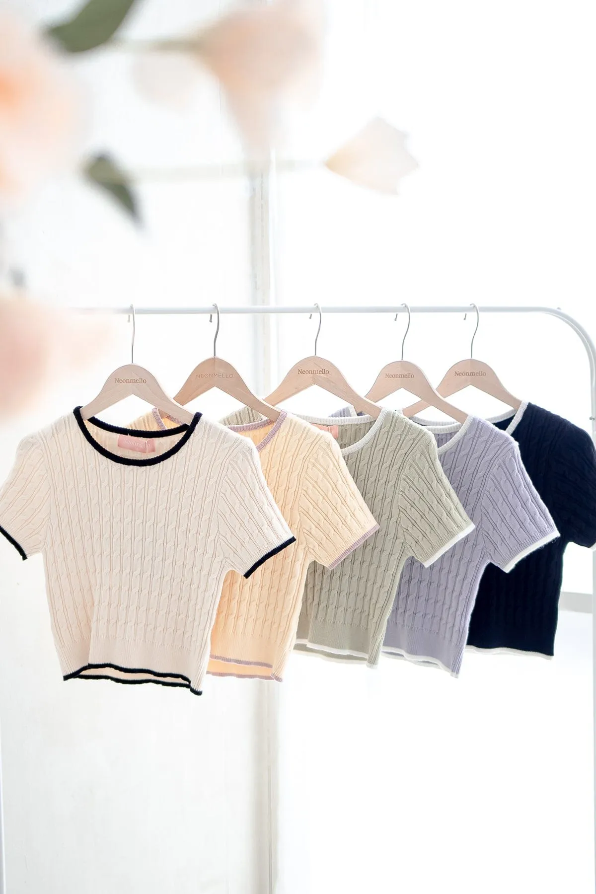 RESTOCKED** HERALD SLEEVED KNIT TOP IN BLACK