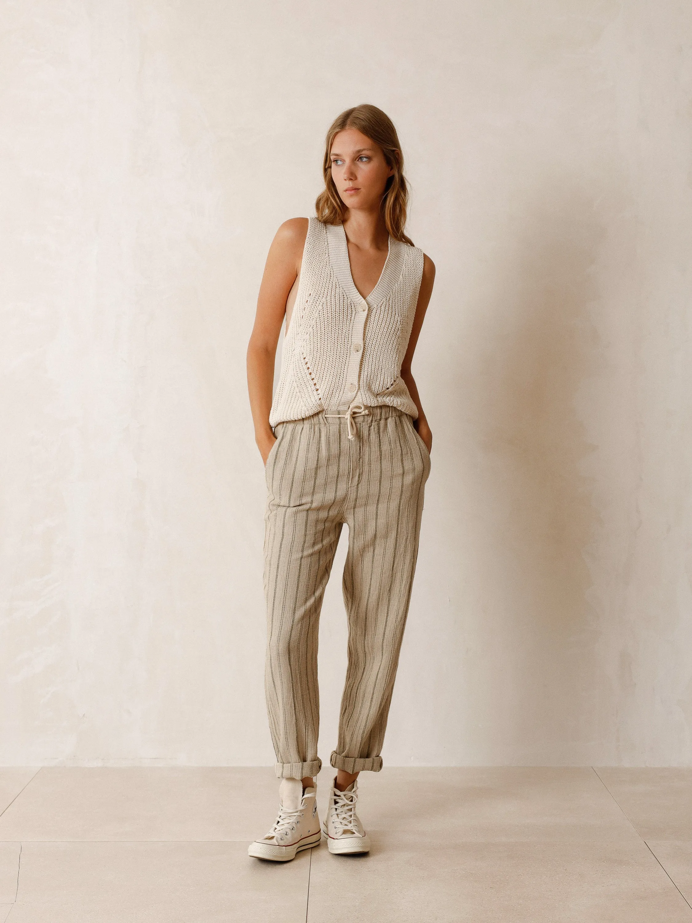 Ribbed Crudo Vest