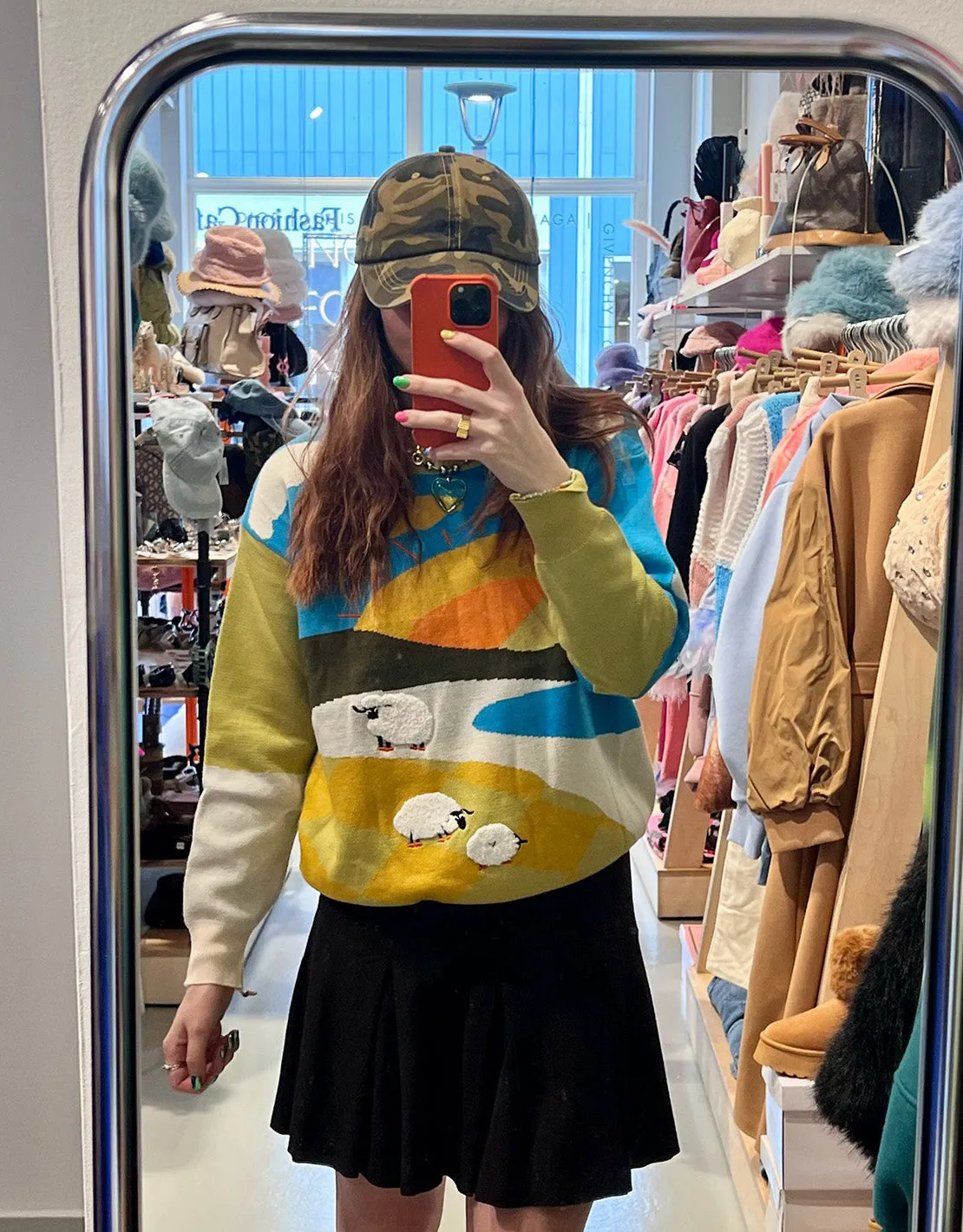 Rising sun sweater