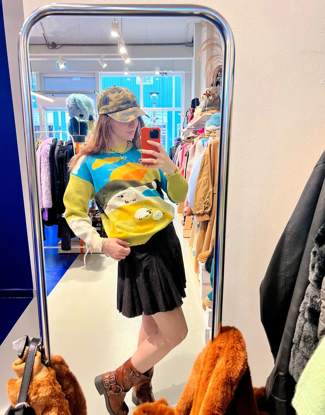 Rising sun sweater