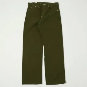 RRL Limited Edition Olive Selvedge Jean - One Wash