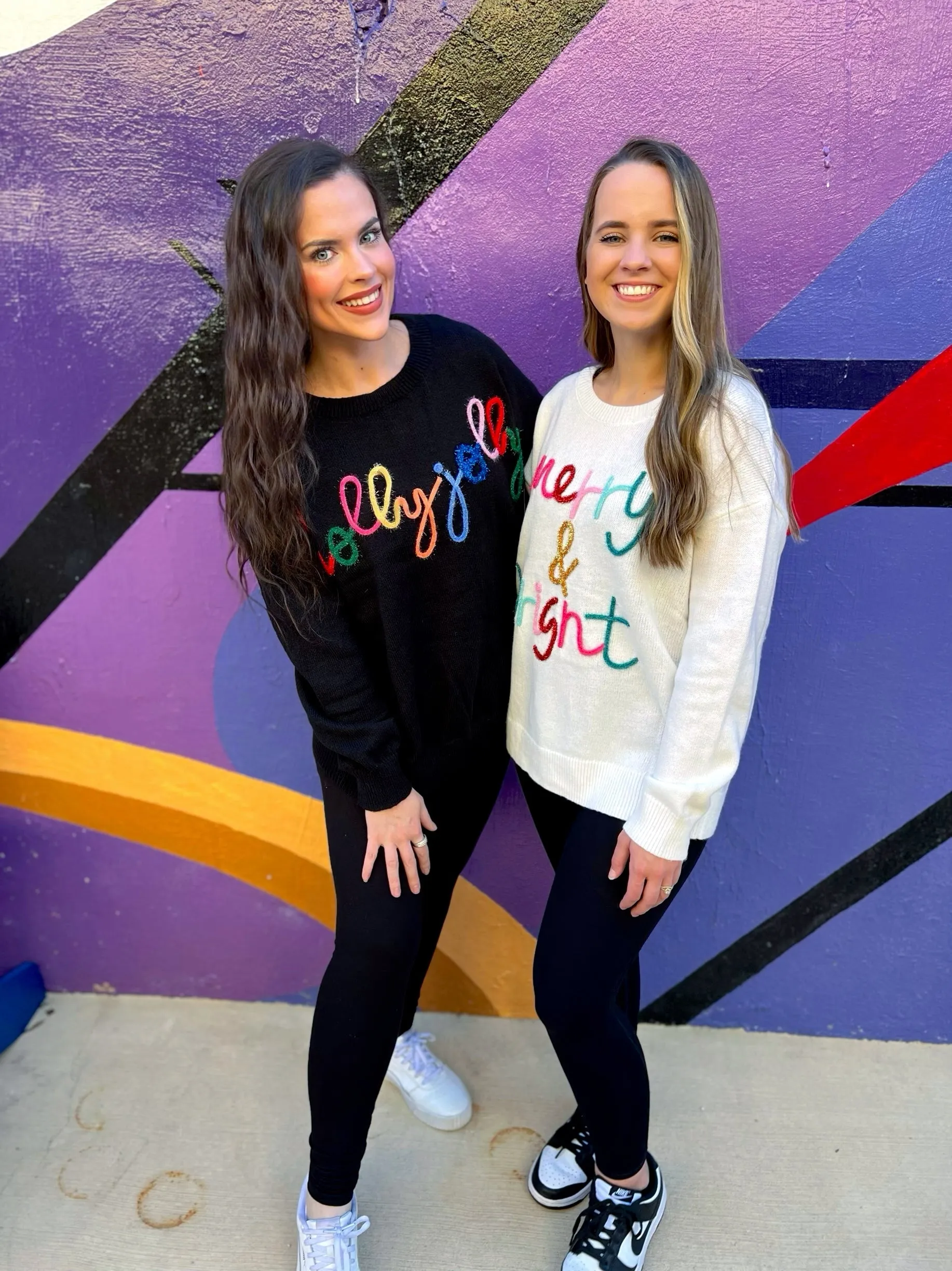 RTS Holly Jolly Tinsel Sweater