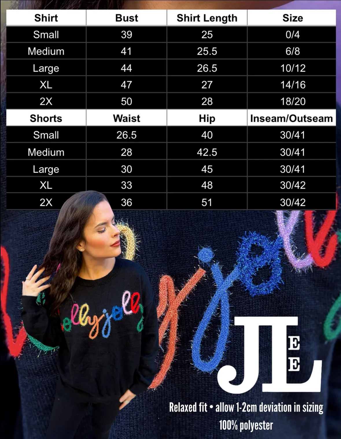 RTS Holly Jolly Tinsel Sweater