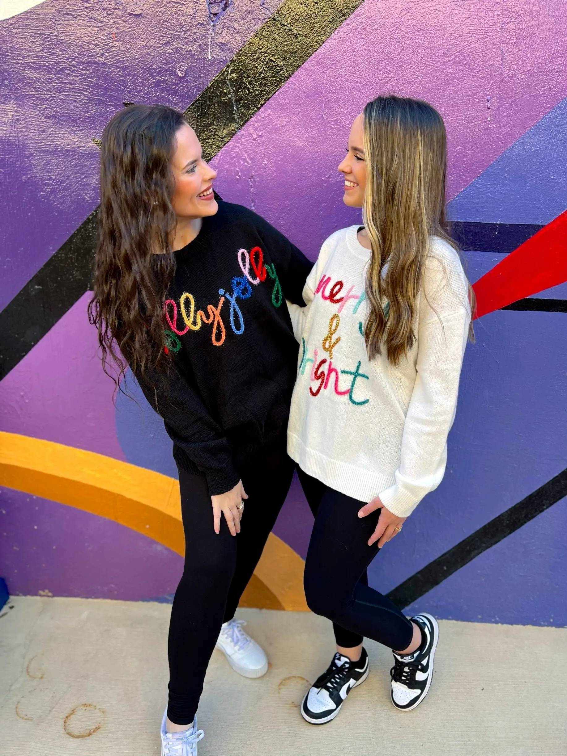 RTS Holly Jolly Tinsel Sweater