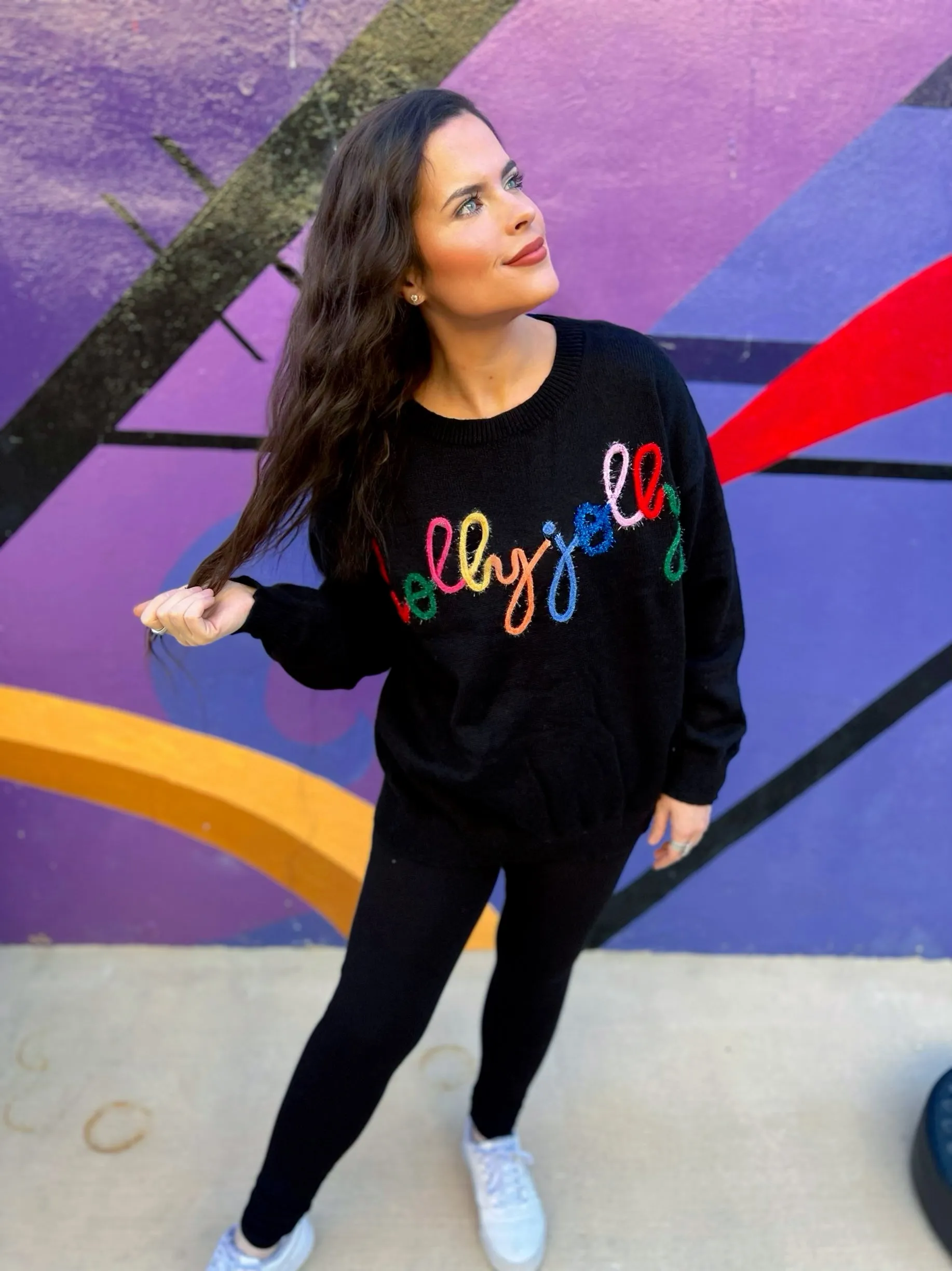 RTS Holly Jolly Tinsel Sweater