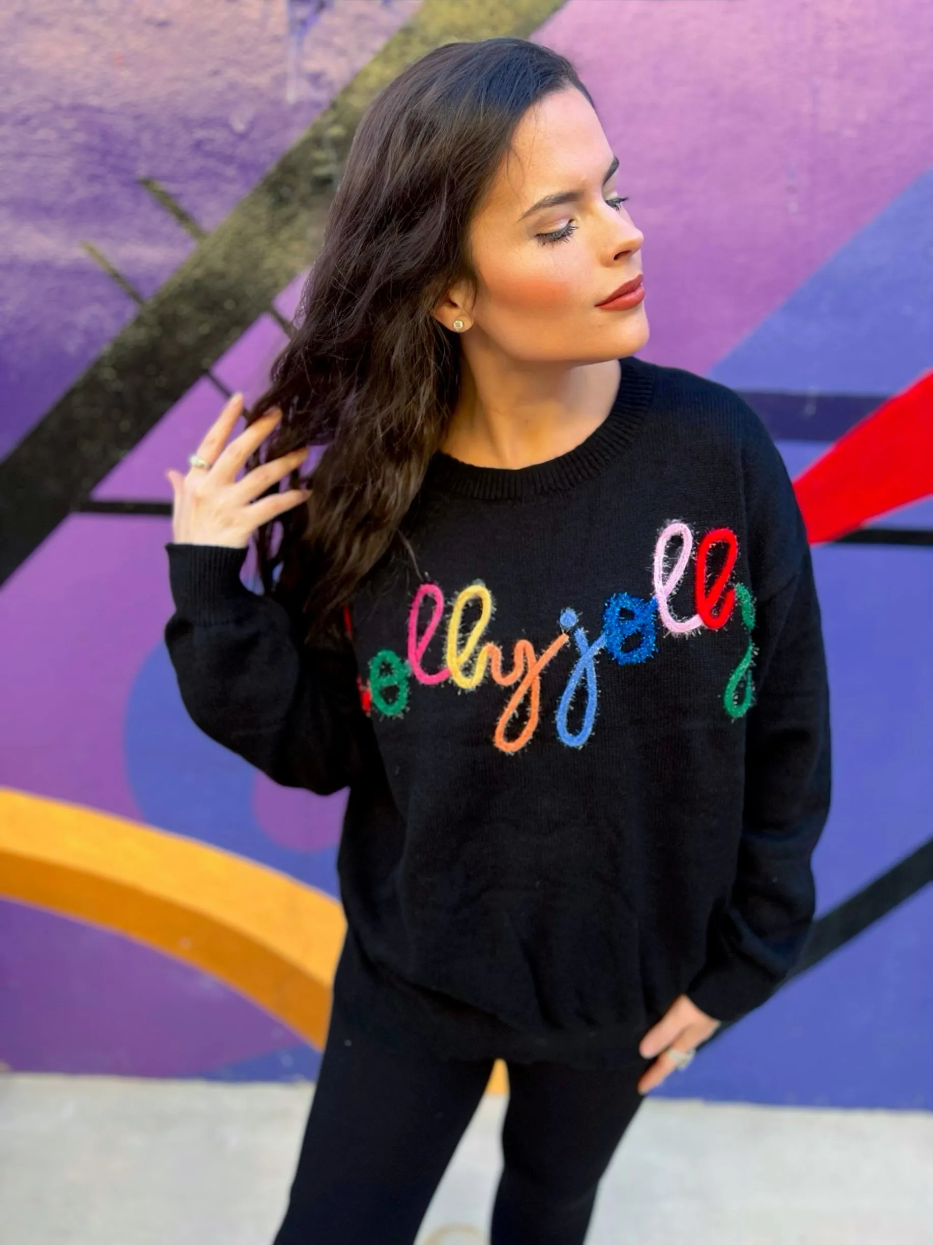 RTS Holly Jolly Tinsel Sweater