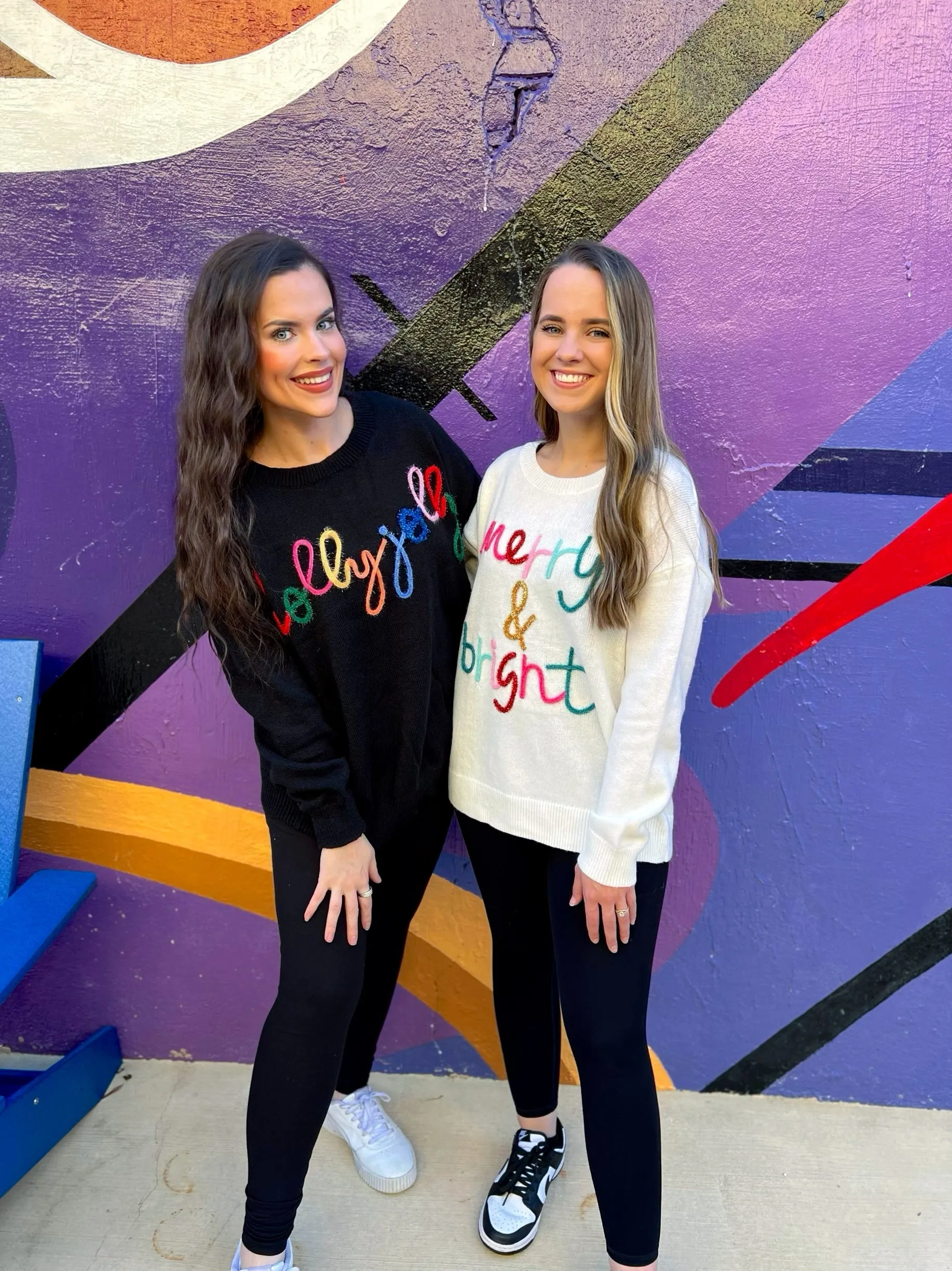 RTS Holly Jolly Tinsel Sweater