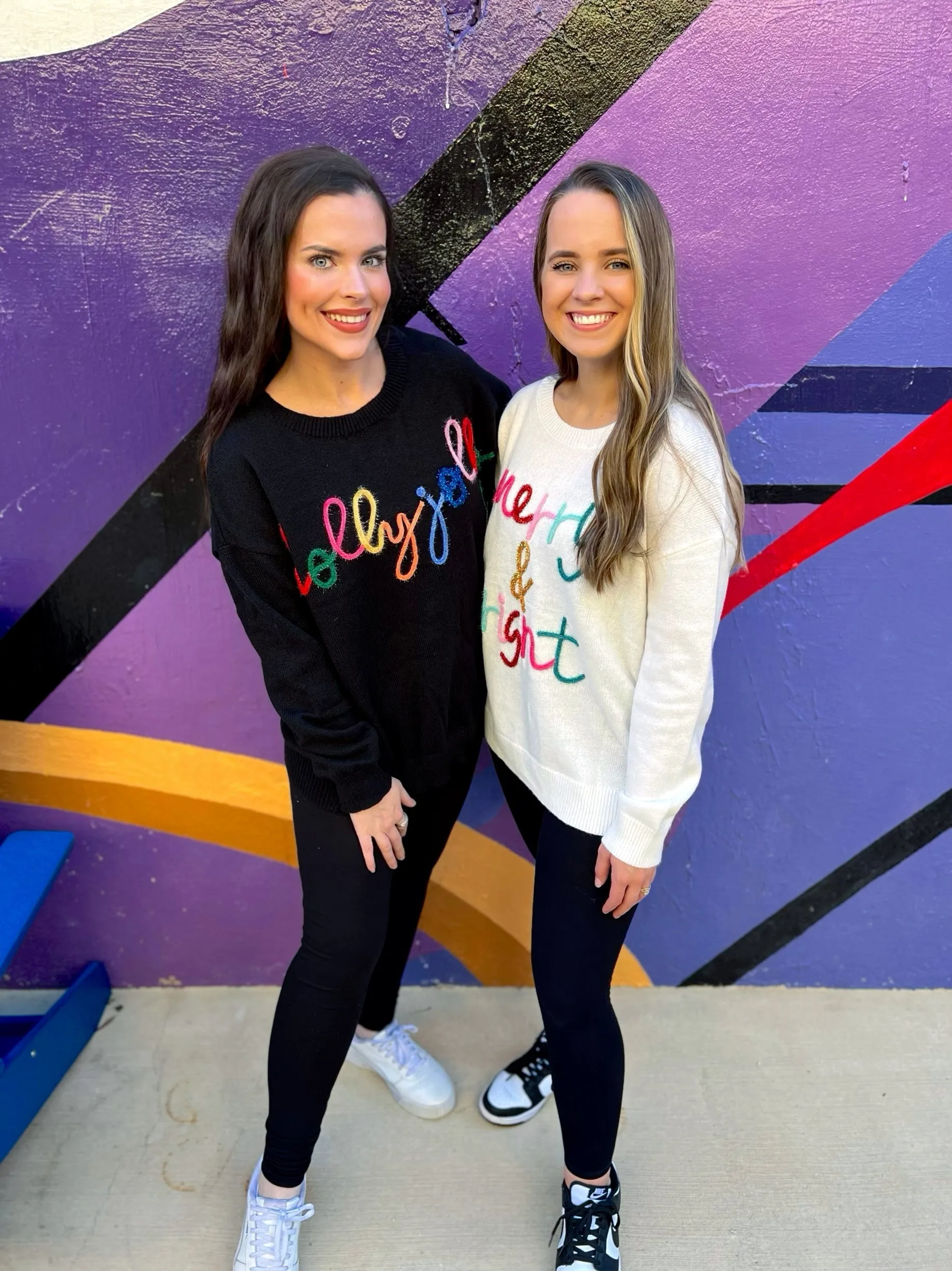 RTS Holly Jolly Tinsel Sweater