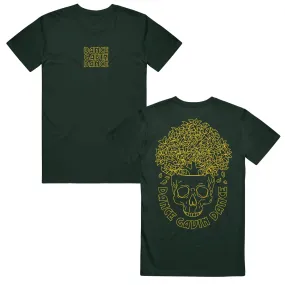 Skull Tree - Forest Green T-Shirt