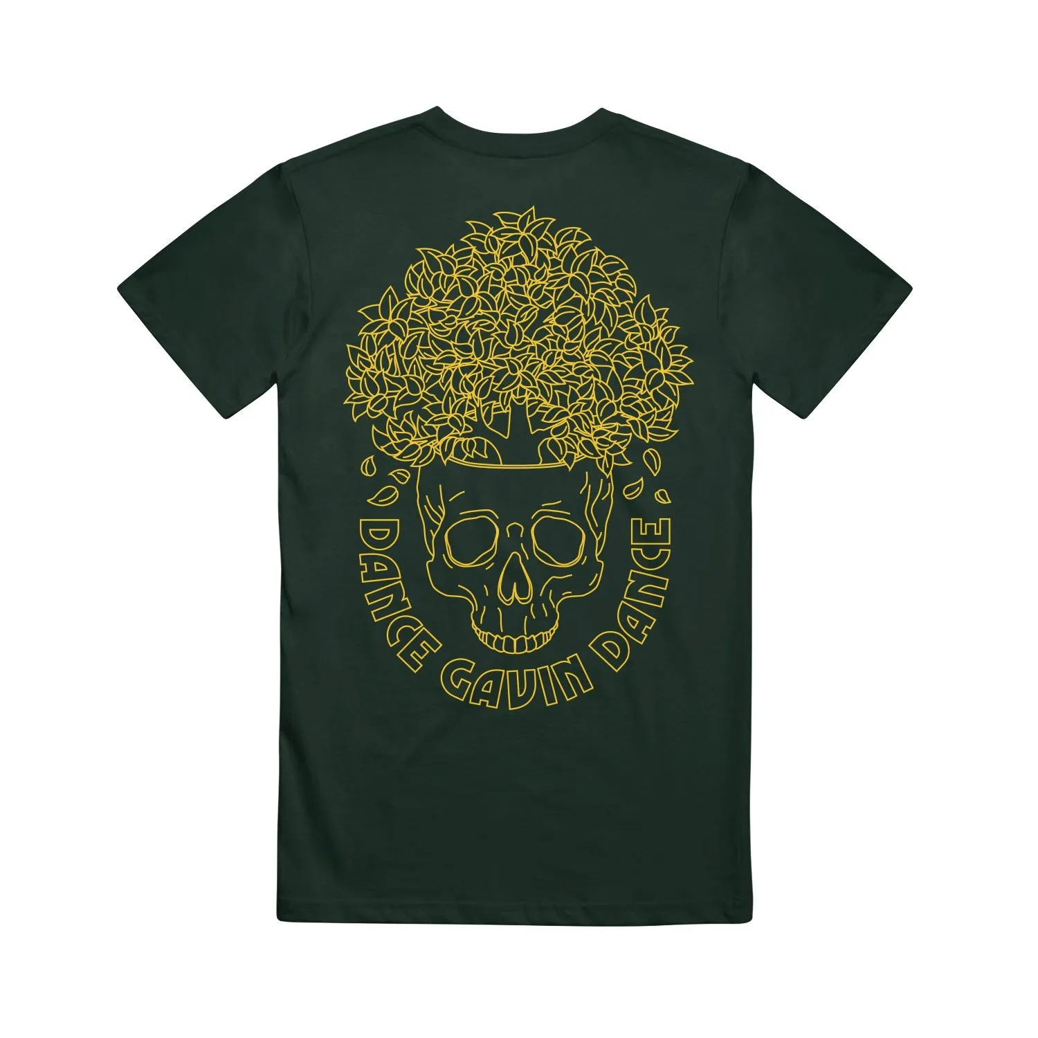 Skull Tree - Forest Green T-Shirt
