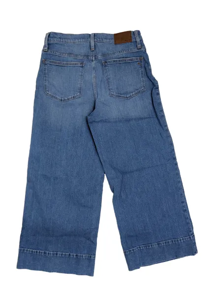 [S/M] Madewell Wide-Leg Crop Jeans