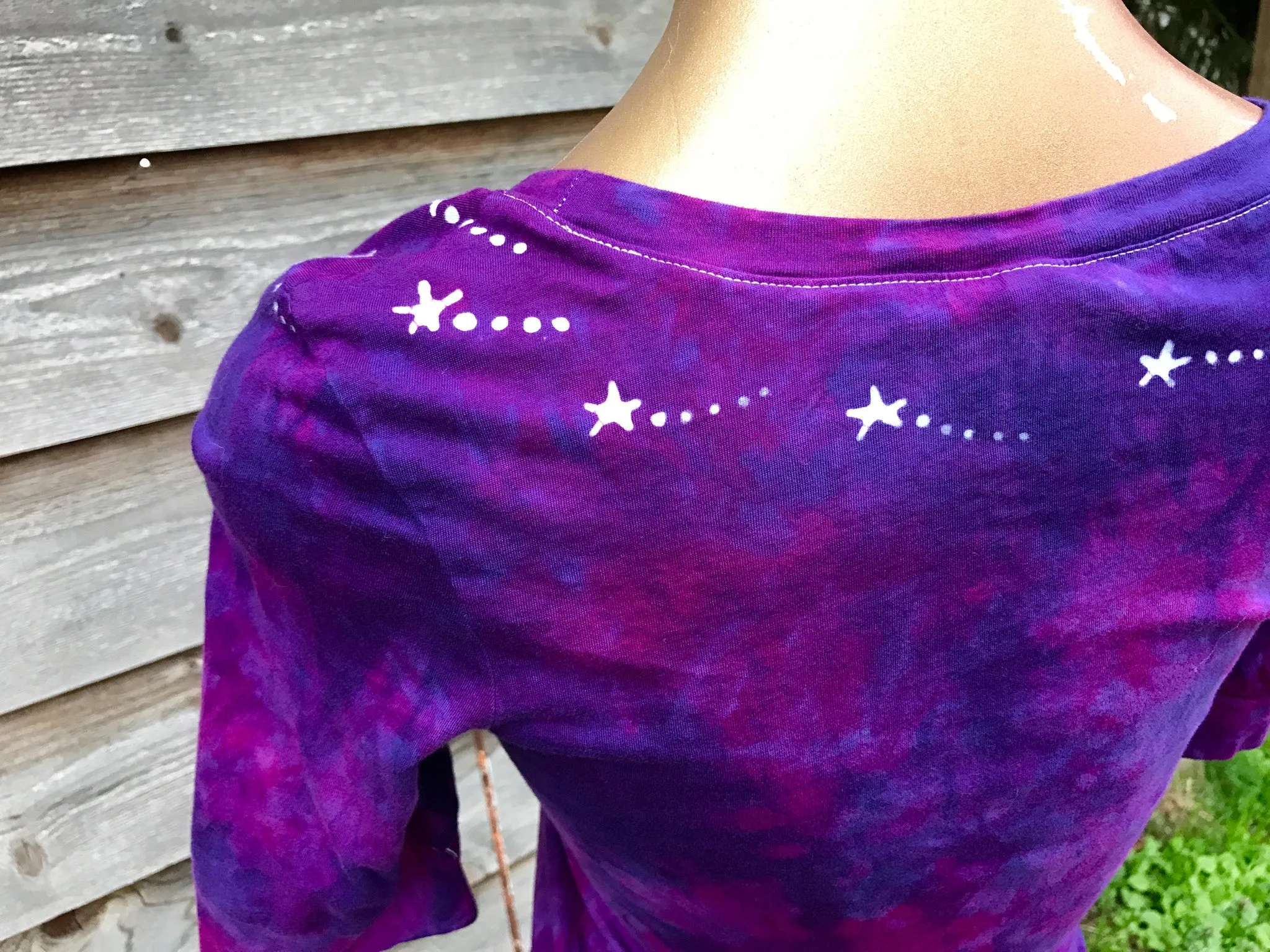Spring Time Happiness Sale Basket Batik Top - Size Small