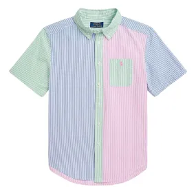 Striped Seersucker Shirt