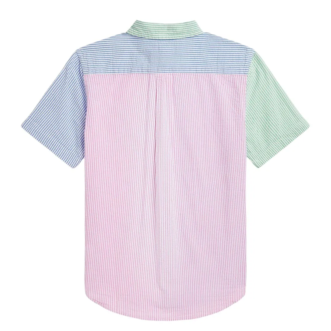 Striped Seersucker Shirt