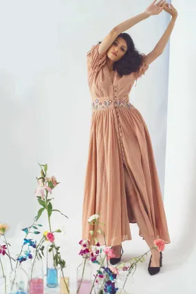 Summer Paradise Tan Dress