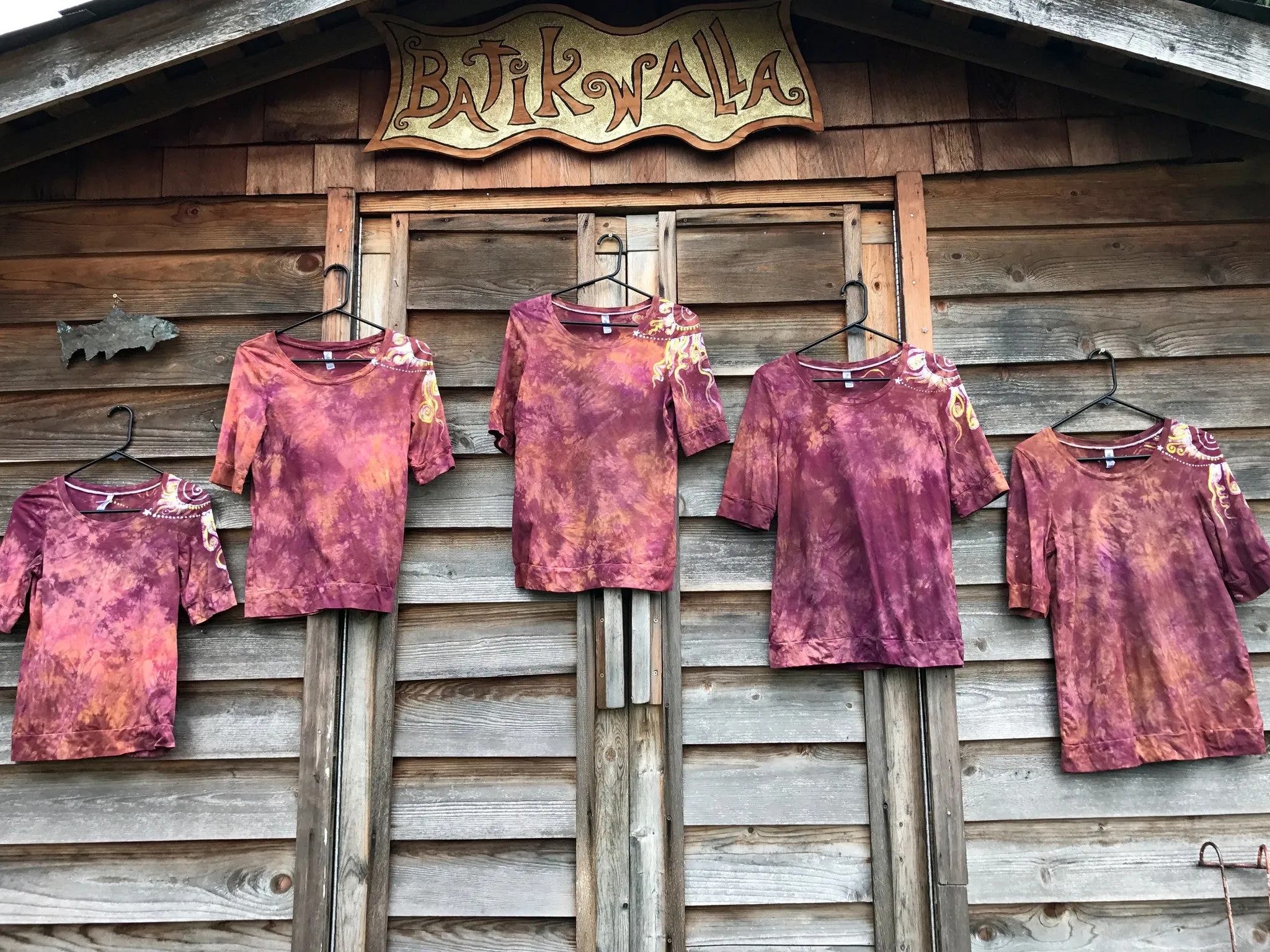 Sunshine On My Shoulders Sale Basket Batik Top