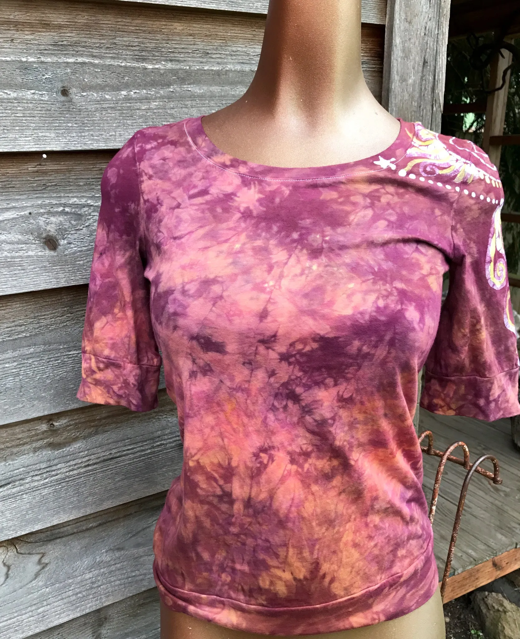 Sunshine On My Shoulders Sale Basket Batik Top