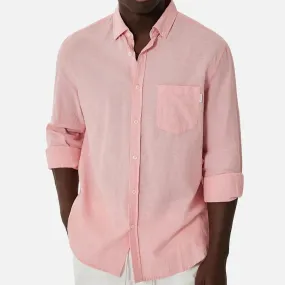The Cammello Linen Shirt - Coral